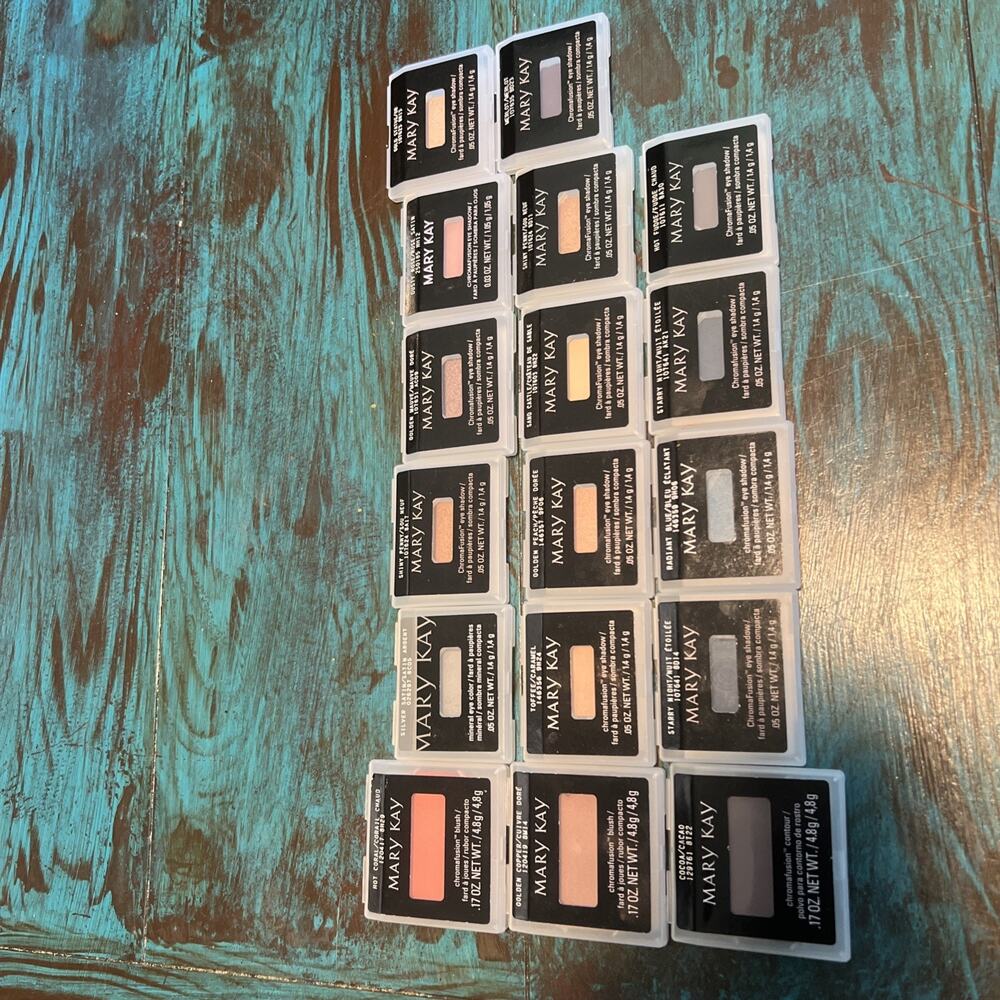 Mary Kay Mineral Eye Colors & 3 Blushes